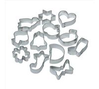 12 emporte-pièces en fer blanc, motifs de Noel