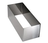 Lares - Moule à découper/cadre de cuisson/moule en acier inoxydable - Gâteau pour célibataire - 25 x 10 x 9 cm - Fabriqué en Allemagne