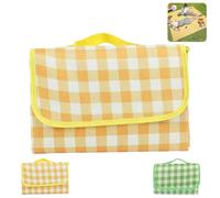 LaresDay Couverture de pique-nique - 150 x 200 cm - Imperméable et résistante au sable - Avec poignée de transport - Pliable et lavable - Pour la plage, le parc et le camping - Pour 3 à 4 personnes