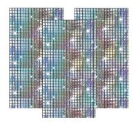 LaresDay Lot de 3 rideaux de fête disco - 200 x 100 cm - Chemin de table à paillettes et décoration de chambre - Argent brillant - Pour anniversaire, mariage, carnaval, fond photo, décoration de fête