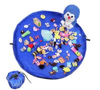 LaresDay Sac de rangement pour jouets 150 cm XL | Grand sac de rangement pour enfants rapide et facile, sac à cordon de serrage pliable pour jouets, nettoyage rapide, tapis de jeu pour bébé