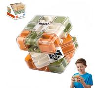 Large 3D Labyrinth Cube Puzzle, 3D Magic Cube Maze Ball Puzzle - Engaging Brain Teaser Toy for Stress Relief & Logic Development, Educational Focus Game Gift for Teens Adults (1*PC)