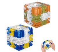 Large 3D Labyrinth Cubes Puzzle,Engaging Brain Teaser Toy,Brain Training Puzzle,Family Games,Educational Learning Toys for Logical Thinking,Helps Relieve Stress,Gift for Adults Teens (B+O)