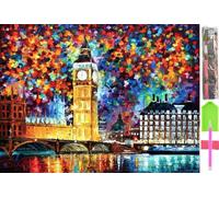 LARGE 5D DIAMANT EMBROiderie Set image mosaïque D04