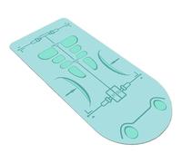 Large Ab Workout Mat - 5.25x2.3FT Thick Home, Gym Knee Protector Pad, Sound Insulation Cushion | For Abdominal Training Yoga Floor Fitness Exercise Daily Use, Fitness Mat, Knee Pad, Workout Cushion