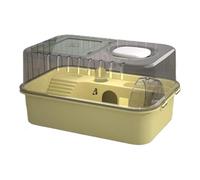 Large Acrylic Hamster Cage | Hedgehog Cage Portable | Transparent Guinea Pig | Hedgehog and Dwarf Hamster Cage | Easy to Clean, Portable Cage for Mice, Gerbils and Small Pets