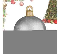 Large Blow Up Christmas Ball | Inflatable Chriistmas Ball Giant | 17.7 Inches PVC Giant Chriistmas Outdoor Inflatables Ornaments | Oversized Christmas Yard Decorations For Outside |