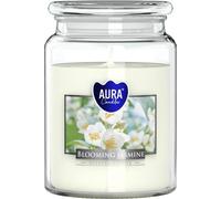LARGE Bougie parfumée en pot BISPOL Aura 100H JASMINE FLEURIE