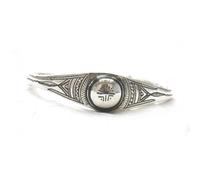 Large bracelet ethnique touareg rigide