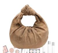 Large Capacity Cloud Pouch Bag | Chic Tote Bag for Shopping and Work | Style Casual Bag for Women | Perfect Pouch for Business, Fashion, and Everyday Essentials, Kaki, riferimento Alla