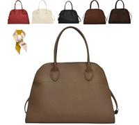 Large Capacity Suede Tote Bags,Women's Suede Purse Vintage Top Handle Bag,Casual Leather Shoulder Bag with Adjustable Strap (Gray)