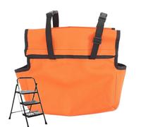 Large Capacity Tool Carrier, Ladder Tool Bag, Ladder Accessory, Cargo Hold Tool Pouch, Tool Organizer, Polyester Ladder Tool Bag, Heavy Duty Ladder Organizer with Tool Bag, Improve Work Efficiency
