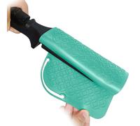 Large Chauffant Pour Fer À Friser - Tapis Résistant À La Chaleur En Silicone Pour Outils De Cheveux, Accessoires De Coiffure, Tapis De Protection Pour Bigoudis, Fers Plats Antidérapants Et Outils De
