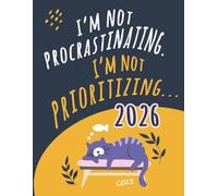 Large Dated Weekly Planner A4 - January to December, 12-Month Diary for Desk or Purse - Cat Cover: Weekly and Monthly Organizer with Calendar for Work or Study, Ideal for ADHD Time Management