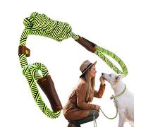 Large Dog Traction Rope, Adjustable Length Walking, Long Dog Training, Traction Safety Belt for Dogs in Car, Long Rope for Walking, Training, and Travel with Your Dog