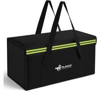 Large Fireproof Document Money Bag,Large Fireproof And Water Resistant Bag,Fireproof Storage Bag For Cash,Valuables And Passport,With Silicone Coating And,Storage Bag 60 X 30 X 30 Cm,Boxy