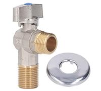 Large Flow Angle Stop Valve | Brass 1/2 NPT | for Sink (Bleue)