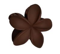 Large Flower Hair Claw, Matte Hair Clips with Stylish Floral Design, Polystyrene Non-Slip Jaw Hairpins for Women, Perfect for Both Thick and Thin Hairs, 3.15x3.15x1.97 Inches