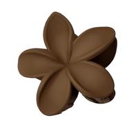 Large Flower Hair Claw, Matte Hair Clips with Stylish Floral Design, Polystyrene Non-Slip Jaw Hairpins for Women, Perfect for Both Thick and Thin Hairs, 3.15x3.15x1.97 Inches