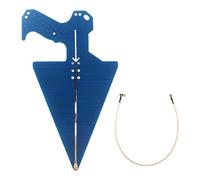 Large gamme 0 6-10 GHz Antennes périodiques Haute sensibilité Pour l'analyse du spectre électromagnétique des signaux Test Antennes portables