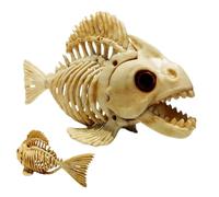 Large gamme d'applications : grâce à sa nature adaptable, ce décor en forme de squelette de poisson peut se fondre parfaitement dans n'importe quel espace et constituer un complément parfait aux étagè