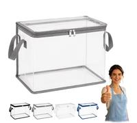 Large Heavy-Duty Thick Plastic Clear Storage Bag For Clothes, Massive Capacity Holds Sweaters, Jackets, Blankets, or Books for Clothes, Massive Capacity (1pcs.)