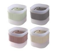 Large Ice Ball Maker - 4-Piece Round Mold Set | Silicone Sphere Trays with
