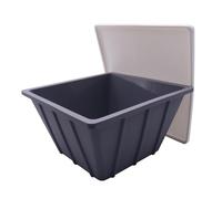 Large Ice Block Mold, Silicone Beverage Chiller Mould with Lid, Non-Stick Freezer Tray for Bathtub, Beach, Picnic, Outdoor Cooling Supplies