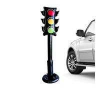 Large Inflatable Stop Light Prop For Kids' Traffic Safety Education - 145cm Ŵindproof Standing Signal | Professional Kindergarten Activity Prop & Race Car Party Decoration - Pořtable & Stable