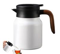 Large Insulated Carafe, 1L Thermal Coffee Pot, Coffee Carafe with Vacuum Insulation, Beverage Dispenser, Hot Water Pitcher with Easy Pour Design, Server for Women Men Home Office