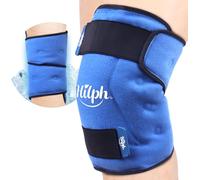 Large Knee Ice Pack,Hot And Cold Compression Therapy For Knee Replacement Surgery,Ice Pack Around The Knee To Relieve Swelling,Acl-Blue