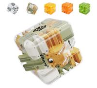 Large Labyrinth 3D Puzzle Maze Cube - Engaging Brain Teaser Toy,3D Maze Puzzle Cube Brain Teaser Game,Logical Challenge 3x3 Maze Cube,for Stress Relief & Logic Development-A