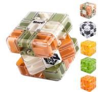 Large Labyrinth 3D Puzzle Maze Cube - Engaging Brain Teaser Toy, Smart Maze Cube, New Brain Training Mazes Magic Cube Ball, Fidget Spatial Labyrinth 3D Puzzle 2026 (Color Mixing)