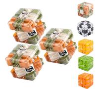 Large Labyrinth 3D Puzzle Maze Cube - Engaging Brain Teaser Toy, Smart Maze Cube, New Brain Training Mazes Magic Cube Ball, Fidget Spatial Labyrinth 3D Puzzle 2026 (3Pcs * Color Mixing)