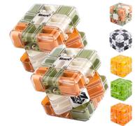 Large Labyrinth 3D Puzzle Maze Cube - Engaging Brain Teaser Toy, Smart Maze Cube, New Brain Training Mazes Magic Cube Ball, Fidget Spatial Labyrinth 3D Puzzle 2026 (2Pcs * Color Mixing)
