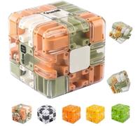 Large Labyrinth 3D Puzzles Maze Cube,3D Maze Magic Cube & Ball,Brain Teaser Toys,Brain Training Puzzle,IQ Mind Challenge Puzzle Box,A Perfect Educational Game Gift (Normal)