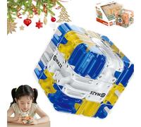 Large Labyrinth 3D Puzzless Maze Cube - Engaging Brain Teaser Toy,High - Difficulty Puzzles, 3D Maze Magic Cube & Ball for Logical Challenge, Classroom Party, Family Gathering (1PCS-B)