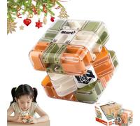 Large Labyrinth 3D Puzzless Maze Cube - Engaging Brain Teaser Toy,High - Difficulty Puzzles, 3D Maze Magic Cube & Ball for Logical Challenge, Classroom Party, Family Gathering (1PCS-A)