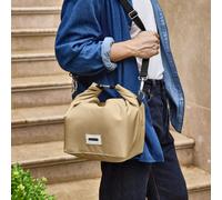 Large lunch bag isotherme- beige-10l-étanche-eco-responsible