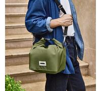 Large lunch bag isotherme- olive-10l-étanche-eco-responsible