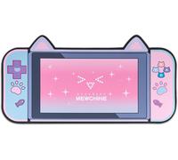 Large Mouse Pad with Cat Ears-Non-slip Rubber Base-Easy to Clean-Laptop Keyboard Pad-Waterproof Gaming Mat