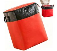 Large Moving Bags - 140L Extra Capacity Storage Container, Heavy Duty Clothes Organizer Tote, Reinforced Carry Handle Packing Solution | Apartment Relocation, College Dorm Transition, Seasonal Househo