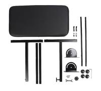 Large Panel Tattoo Armrest Stand - Ergonomic Adjustable Arm & Leg Rest for Professional Tattoo Studios - Stable PU Leather Support - 27.6 x 14.6 in