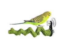 Large Parrot Window Perch Suction Cup Waterproof Spiral Design