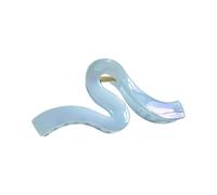 Large Pearlized Hair Claw Clip for Thick Long Hair Lightweight Plastic Hairpin Head Accessory 12cm Everyday Pearls Headdress