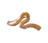 Large Pearlized Hair Claw Clip for Thick Long Hair Lightweight Plastic Hairpin Head Accessory 12cm Everyday Pearls Headdress