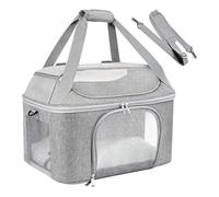 Large Petr Soft Sided Cat Bag Foldable Airline Oxford Cloth | 43x30x33cm Oxford Cloth Petr With Breathable Soft Sides; 1100g Foldable Bag For Small Dogs And Cats