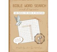 Large Print Bible Word Search: A Journey Through the King James Version (KJV) Old and New Testaments for Adults and Seniors | 8.5X11 Inches | 100 Puzzles... Gift for Vacation, Holidays and Free Time