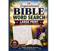 Large Print Bible Word Search for Adults & Seniors: 100 Inspirational Bible Puzzles with Solutions for Adults & Seniors | Faith-Based Word Find Games ... Bible Stories, Heroes, and Scripture Themes