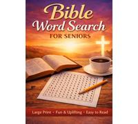 Large Print Bible Word Search for Seniors: 130 Easy Christian Puzzles for Women Over 60 | Big Letter Scripture Brain Games for Relaxation,: ... Women, Moms & Grandmothers - Easy-to-Read